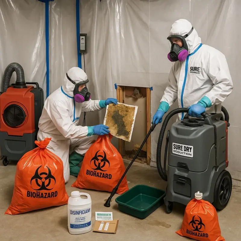 Contaminated Water Handling Protocols process in South Barrington, IL