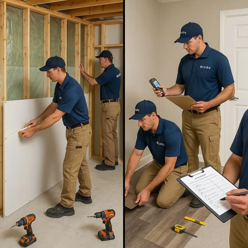 Repairs and Reconstruction process in South Barrington, IL